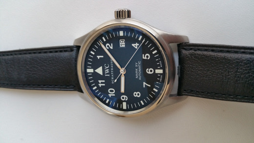 IWC Pilot Mark XV / 15 Tritium 38mm (IWC Service / full set)