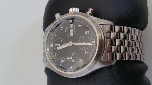 IWC Pilot Chrono IW3706-07 Tritium 39mm (service / box / manual)