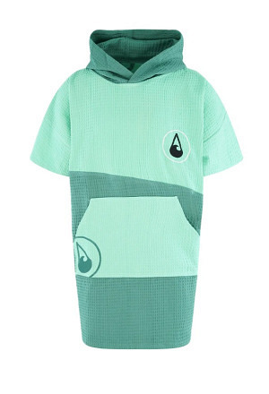 Travel Poncho Breese, Baumwolle Waffle Piquee 