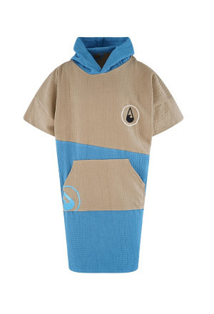 Travel Poncho Lighd, Baumwolle Waffle Piquee 