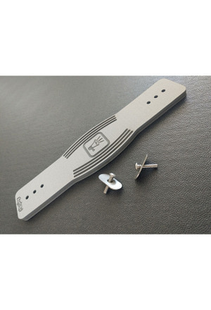 Foil Footstraps | Single light grey