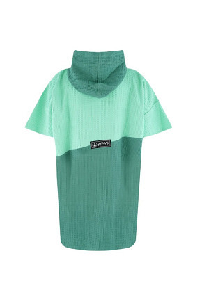 Travel Poncho Breese, Baumwolle Waffle Piquee 