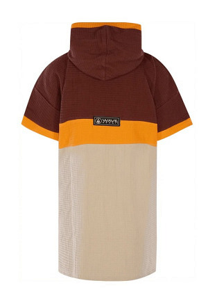 Travel Poncho Porlamar, Baumwolle Waffle Piquee 