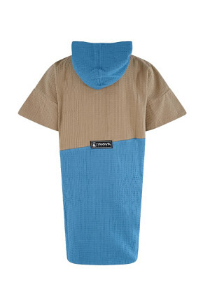 Travel Poncho Lighd, Baumwolle Waffle Piquee 