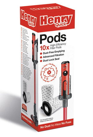 Filter-Pods Staubfilterbeutel Numatic Quick