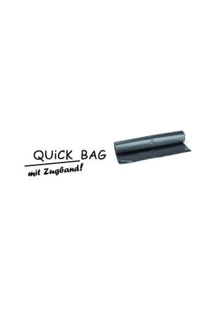 Kehrichtsack 110 Liter Quick-Bag mit Zugband / Karton 15 R..