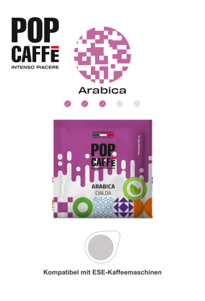 POP caffè Arabica Pad / Karton á 150 Pads / 