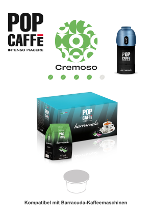 POP caffè Barracuda-System / Karton à 96 Kapseln