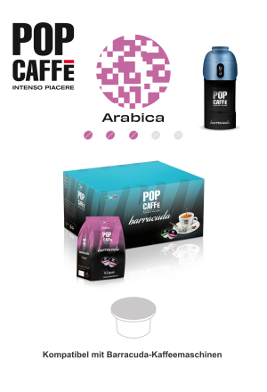 POP caffè Barracuda-System / Karton à 96 Kapseln