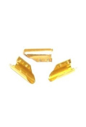 Brass Fensterabzieher-Clips - 12er-Pack