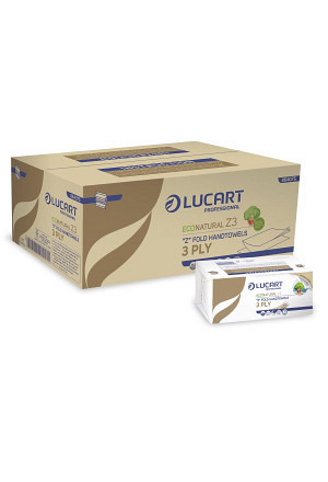 Lucart Z-Falthandtücher EcoNatural Z3