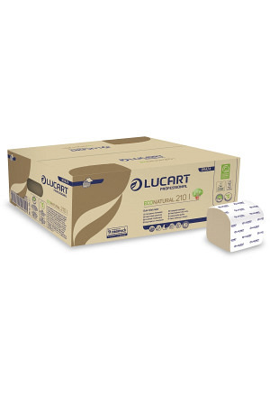 Lucart EcoNatural 210 I Toilettenpapier Einzelblatt