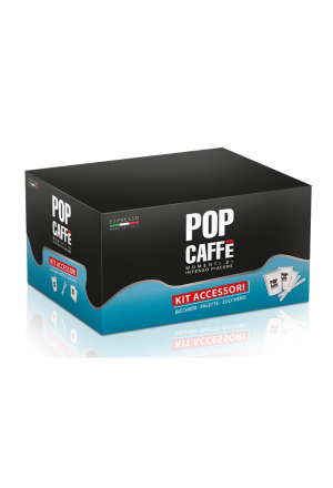 Zubehörset / 100 Pappbecher, 100 Kunststofflöffel, 100 Por..