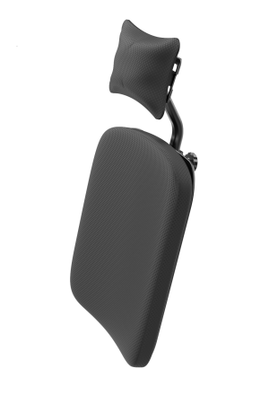 M4-Kopfstütze mit Rückenlehnenmontage, Aluminiumversion