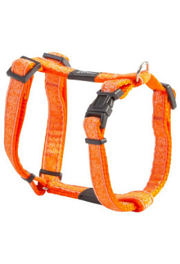 Rogz - Harnais pour chiens Fancy Dress Orange Doodle - L