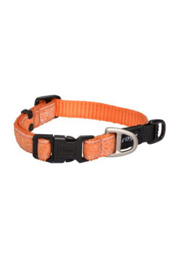Rogz - Collier M  DOODLE-ORANGE