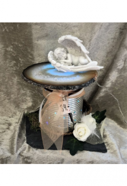 Engel  auf  Achatscheibe   