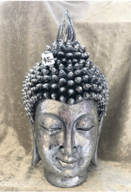 Thai Buddha Kopf  -silber  