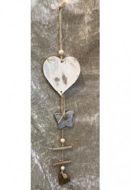 Herz Hänger Batterfly
