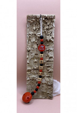 Nuggikette AMORE rot