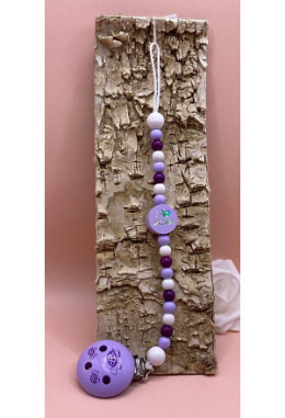 Nuggikette  lila i love