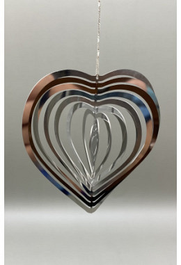 Windspiel Herz mittel