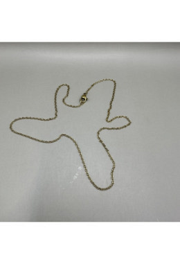Edelstahl Halskette gold 2