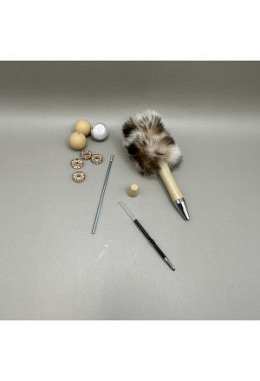 Kugelschreiber  mit Fell 5