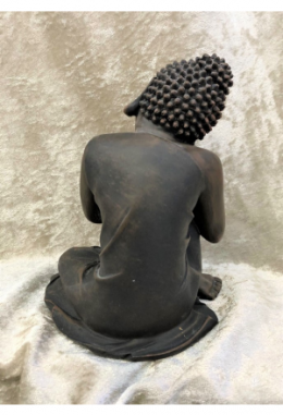 Thai Buddha braun Holz    Betrachtung