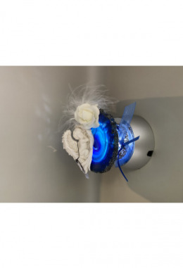 Engel auf Achatscheibe LED