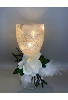 Windlicht Glas Carpe Diem