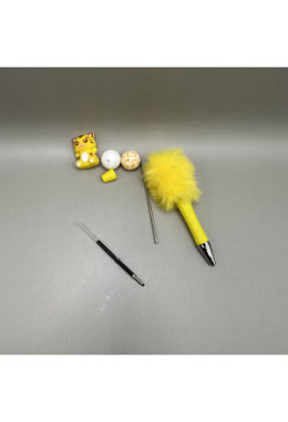 Kugelschreiber  mit Fell Katze 7