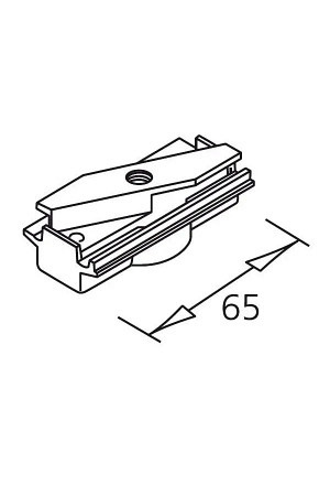 3-Phasen Adapter mechanisch, schwarz