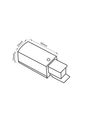 3-Phasen S1 Seiten-Einspeisung N-Leiter links, Schutzleite..