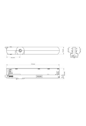 Philips LED 3 Phasen In Track Adapter Xitanium 500-650mA 4..