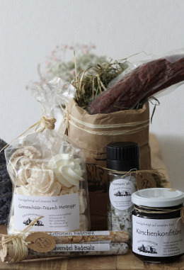 Geschenkbeutel gefüllt 