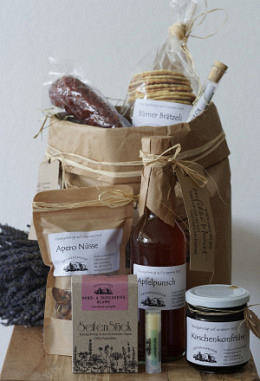 Geschenkbeutel gefüllt  gross