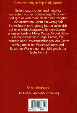 Devil's Kitchen. C'est un sacré truc. (livre de poche)