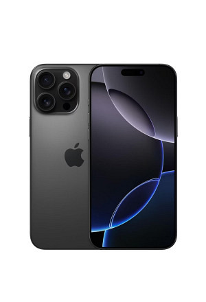 Apple iPhone 16 Pro Max 1000 Go, Titane noir, 6.90", SIM +..