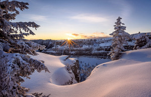 Grusskarte Creux du Van