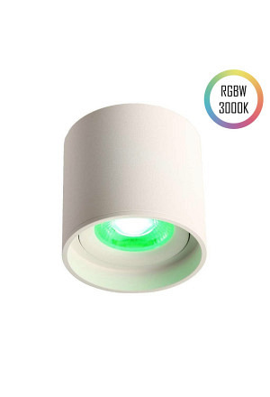 LED Ceiling Spot 24V, 8W, RGBW/3000K, CRI90