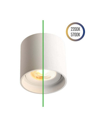 LED Ceiling Spot 24V, 8W, 2200K/5700K, CRI90 (Tuneable Whi..