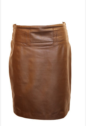 Lederjupe  S. SCHRAUT  Grösse 38