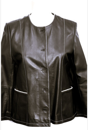 Lederjacke  NEUENSCHW.  Grösse 40