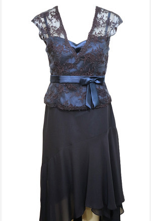 Cocktail-Kleid  FIRST  Grösse 38