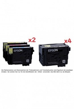 10 Ink Cartridge Package Compatible wi..