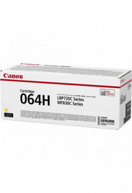 Original Canon 064H Gelb Toner-Cartridge