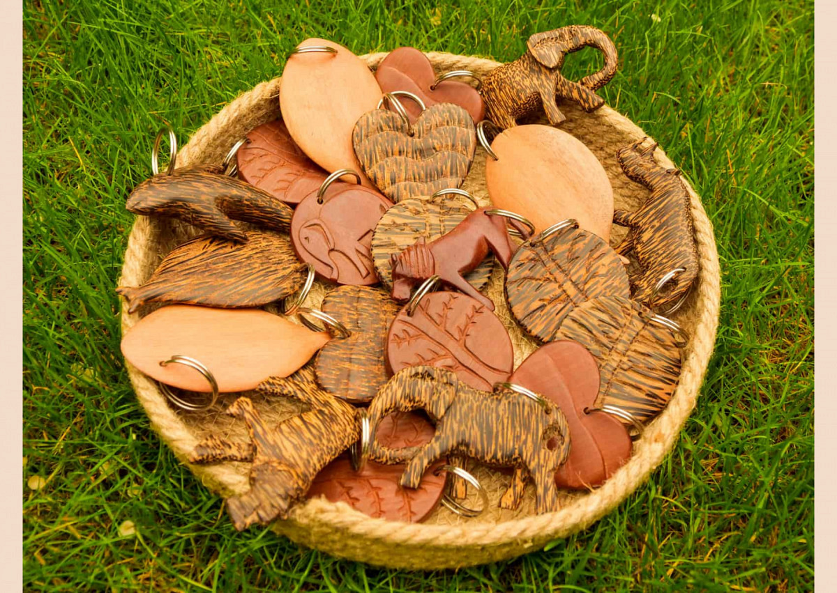 Schlüsselanhänger aus Afrika