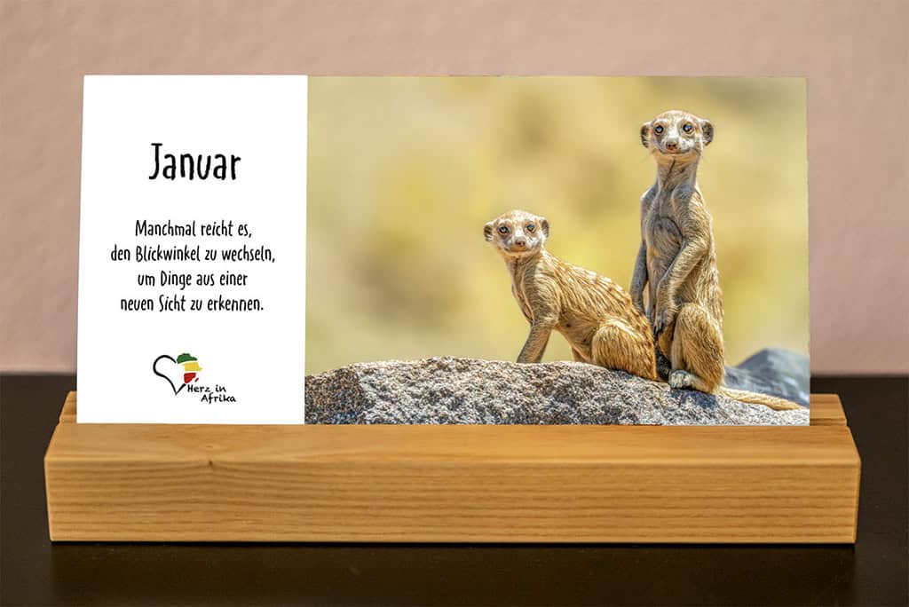 Afrika Tischkalender 2026