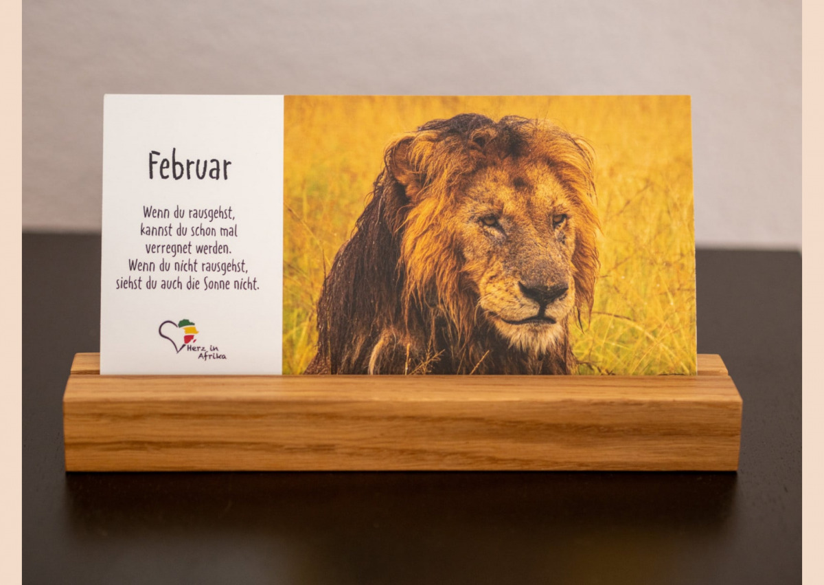 Benefiz Afrika Tischkalender Serie Twiga (Edition 2023)